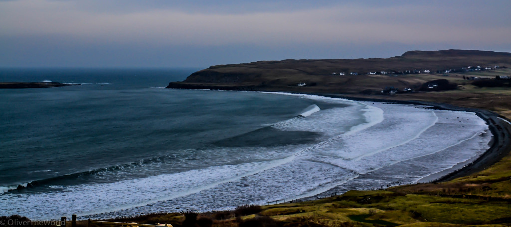 Staffin Bay Under Northern Swell